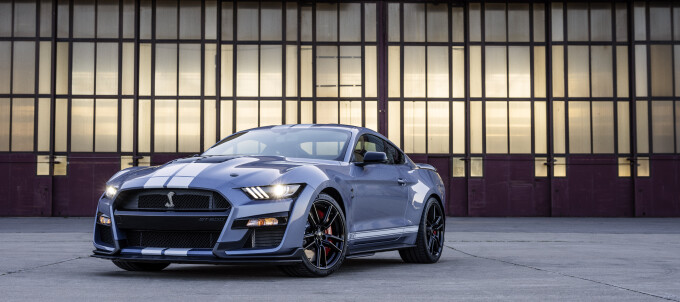 Preproduction model shown. Available spring 2022. GT500 and Shelby are registered trademarks of the 