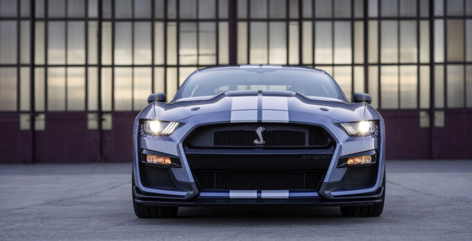 Preproduction model shown. Available spring 2022. GT500 and Shelby are registered trademarks of the 