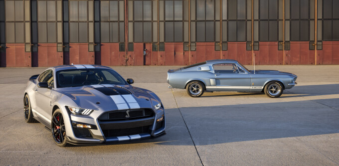 Preproduction model shown. Available spring 2022. GT500 and Shelby are registered trademarks of the 