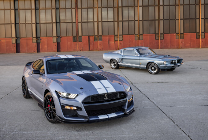 Preproduction model shown. Available spring 2022. GT500 and Shelby are registered trademarks of the 