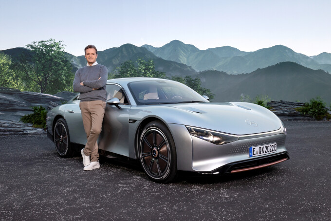 Der VISION EQXX zeigt, wie sich Mercedes-Benz die Zukunft des Elektroautos vorstellt. Markus Schfer,