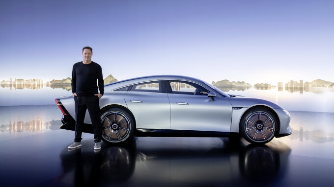 Der VISION EQXX zeigt, wie sich Mercedes-Benz die Zukunft des Elektroautos vorstellt. Gorden Wagener