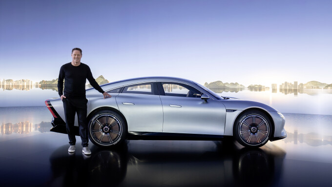 Der VISION EQXX zeigt, wie sich Mercedes-Benz die Zukunft des Elektroautos vorstellt. Gorden Wagener