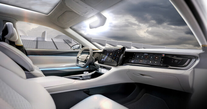 The Chrysler Airflow Concept reimagines how the driver and passengers interact with advanced technol