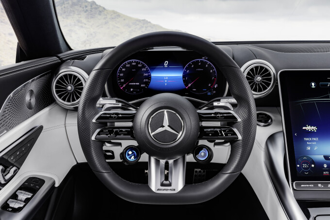 Mercedes-AMG SL 43 Roadster | Kraftstoffverbrauch kombiniert: 9,4-8,9 l/100 km | CO-Emissionen kombi