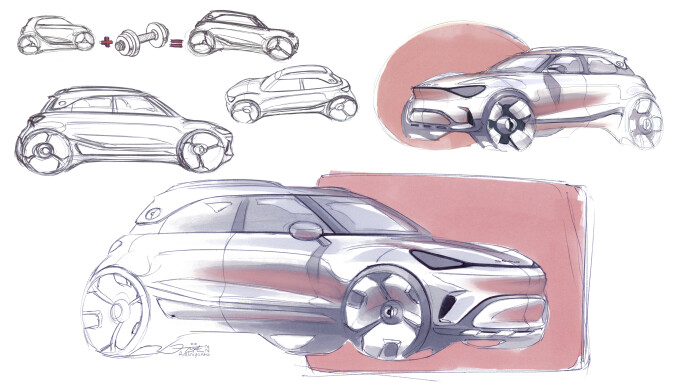 HX11 Design sketches 1