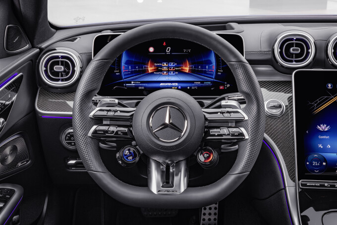 Mercedes-AMG C 43 4MATIC T-Modell | Kraftstoffverbrauch kombiniert: 9,2-8,8 l/100 km | CO-Emissionen