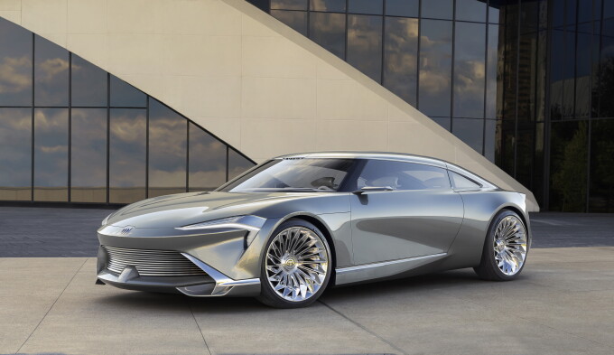The Buick Wildcat EV concept conveys the all-new design language that will influence Buick productio