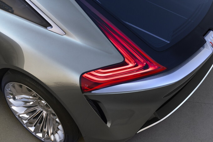 Buick Wildcat EV concept rear lighting.