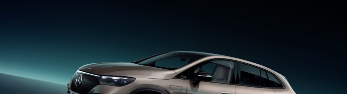 Mercedes-EQ. EQE SUV. AMG Line Exterior, Night Package, Velvet brown metallic, 22" AMG multi-spoke l