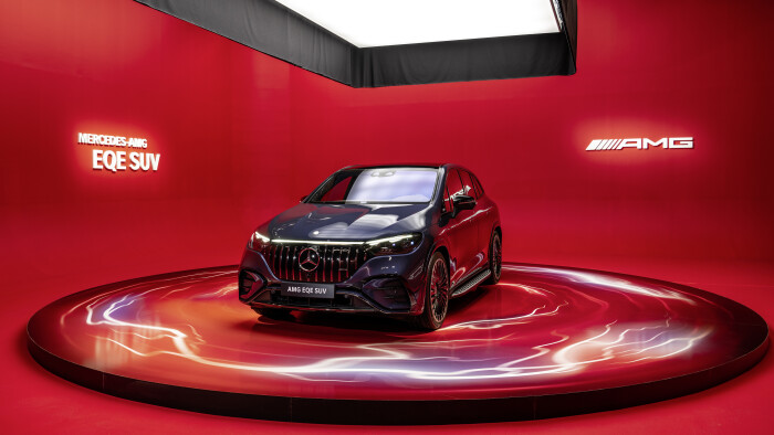 Der neue Mercedes-AMG EQE 53 4MATIC+ SUV - Studio (Vorlufige Angaben WLTP | Stromverbrauch kombinier