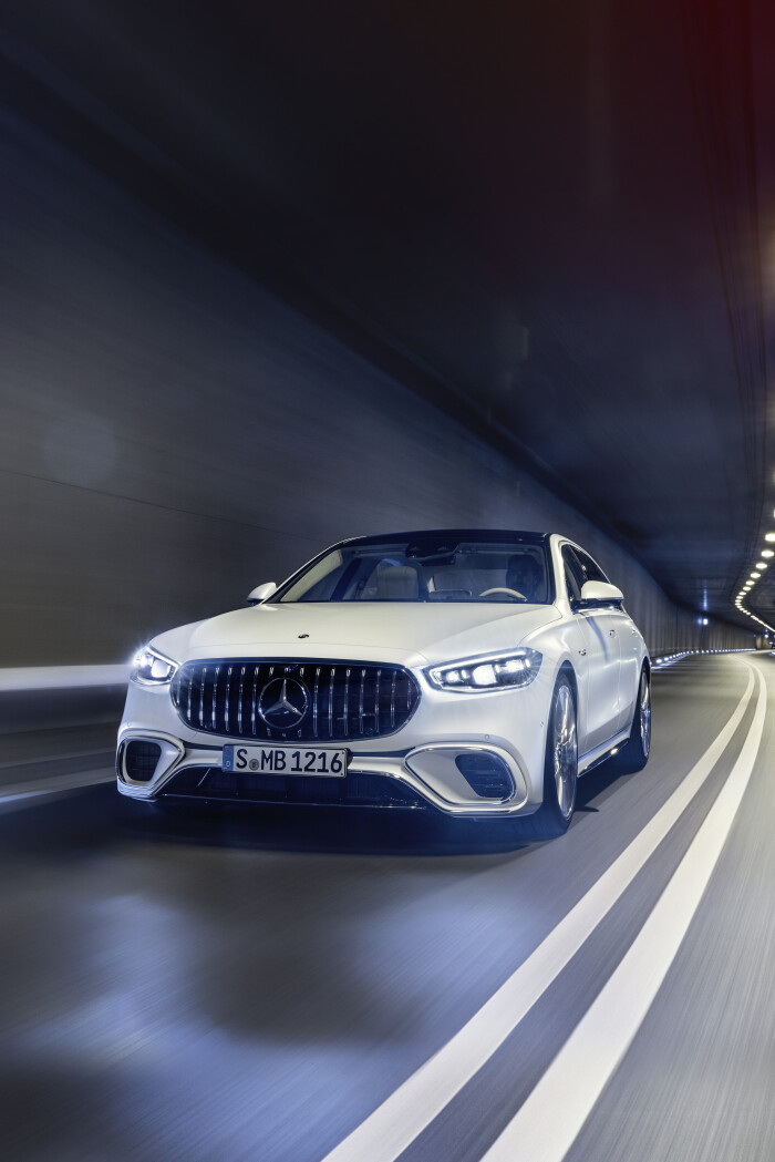 Der neue Mercedes-AMG S 63 E PERFORMANCE (Angaben WLTP | Kraftstoffverbrauch gewichtet, kombiniert: 