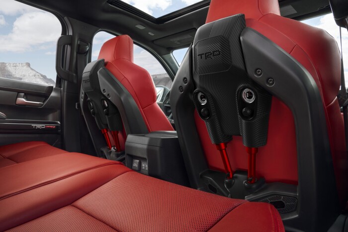 2024 Toyota Tacoma TRD Pro IsoDynamic Performance Seat 001 scaled