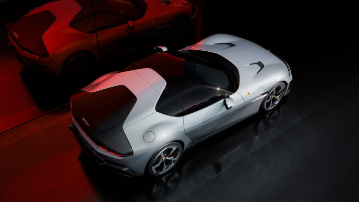 New Ferrari V12 ext 01 Design white media