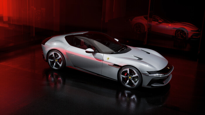 New Ferrari V12 ext 02 Design white media
